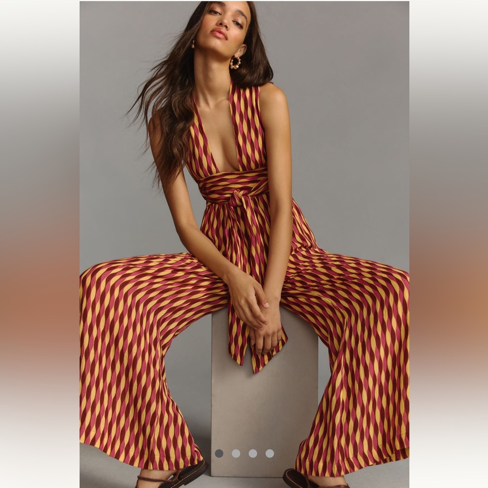 NWOT Faithfull the Brand Vacanza Jumpsuit, M